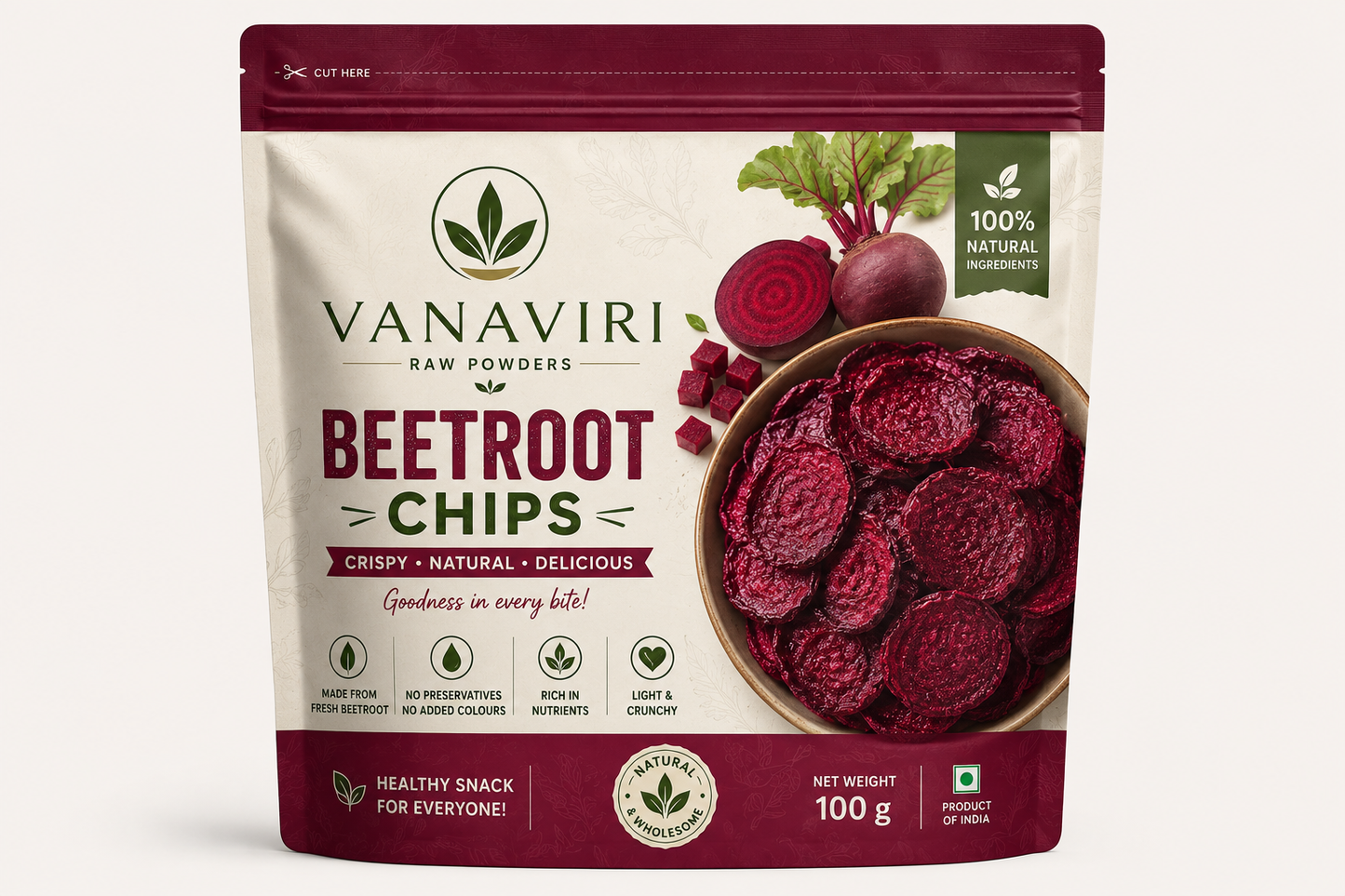 Vanaviri Beetroot Chips