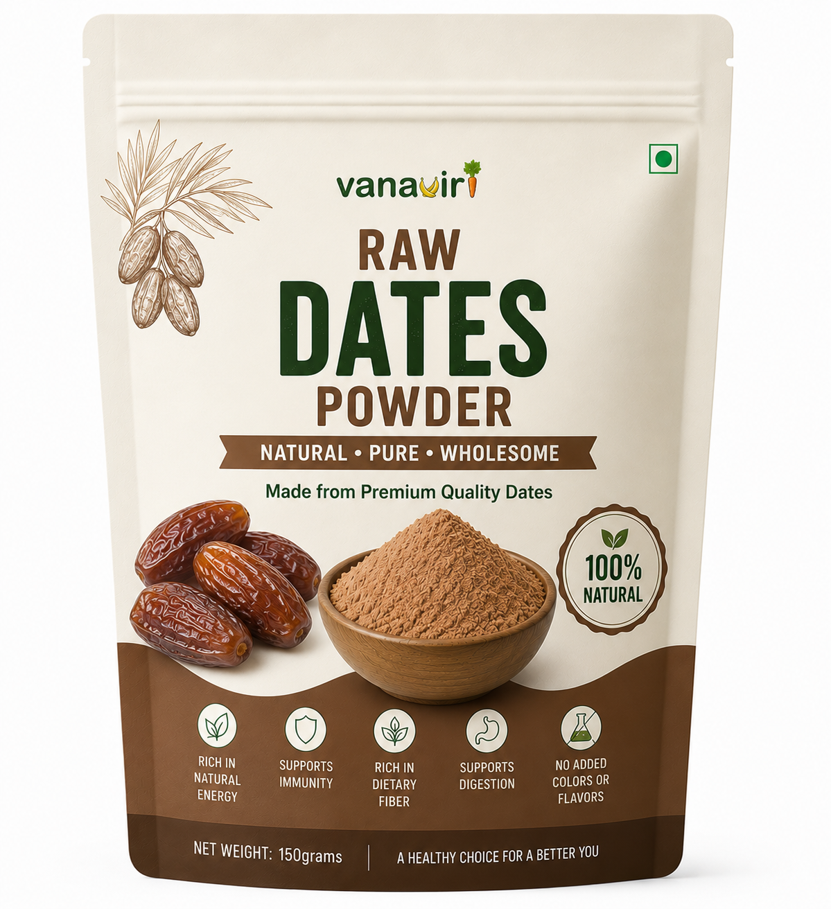 dates raw powder