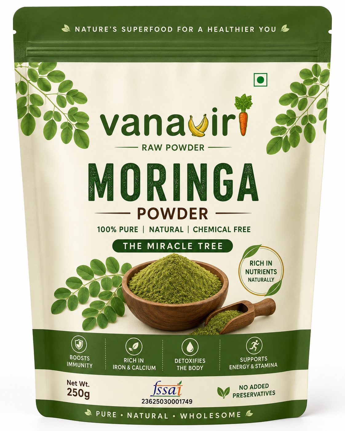 Moringa powder