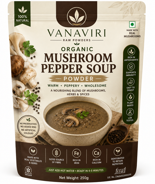 Vanaviri Mushroom Pepper Soup