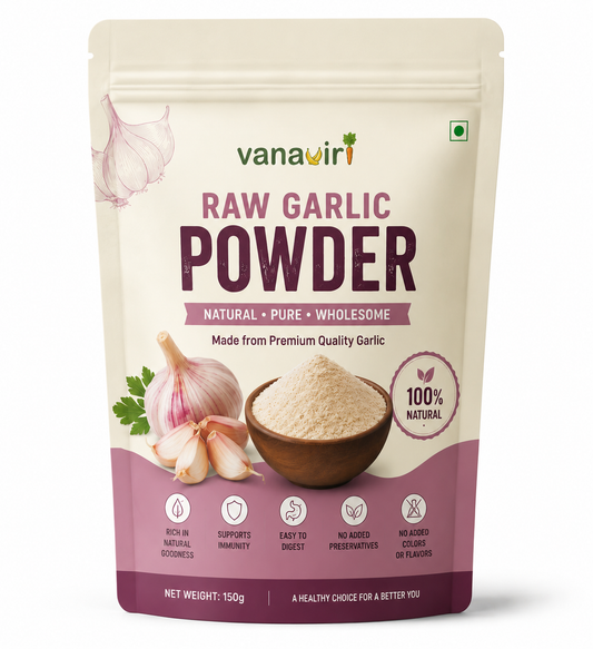 Garlic raw powder