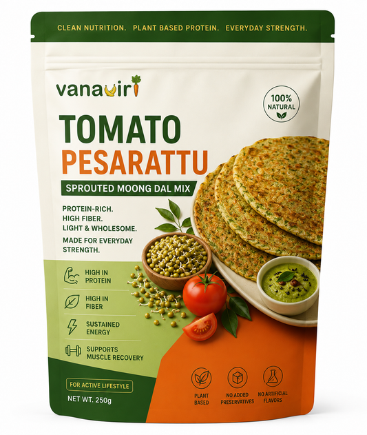Tomato pesarattu mint mint chutney