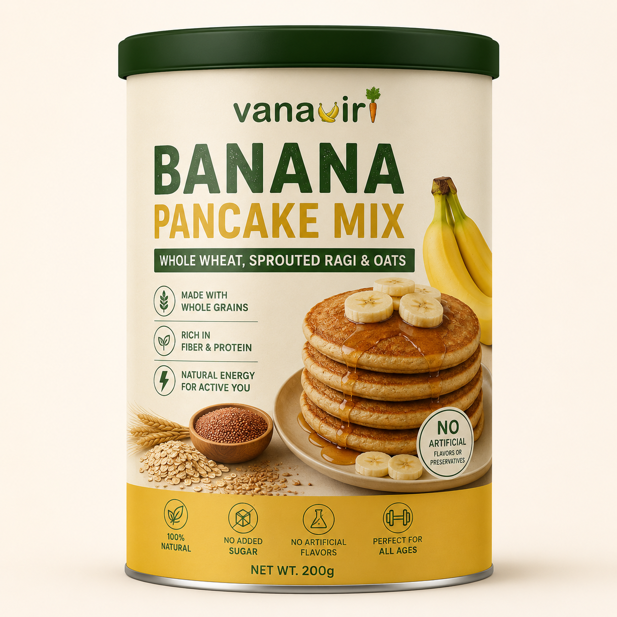 Vanaviri Banana Pancake mix