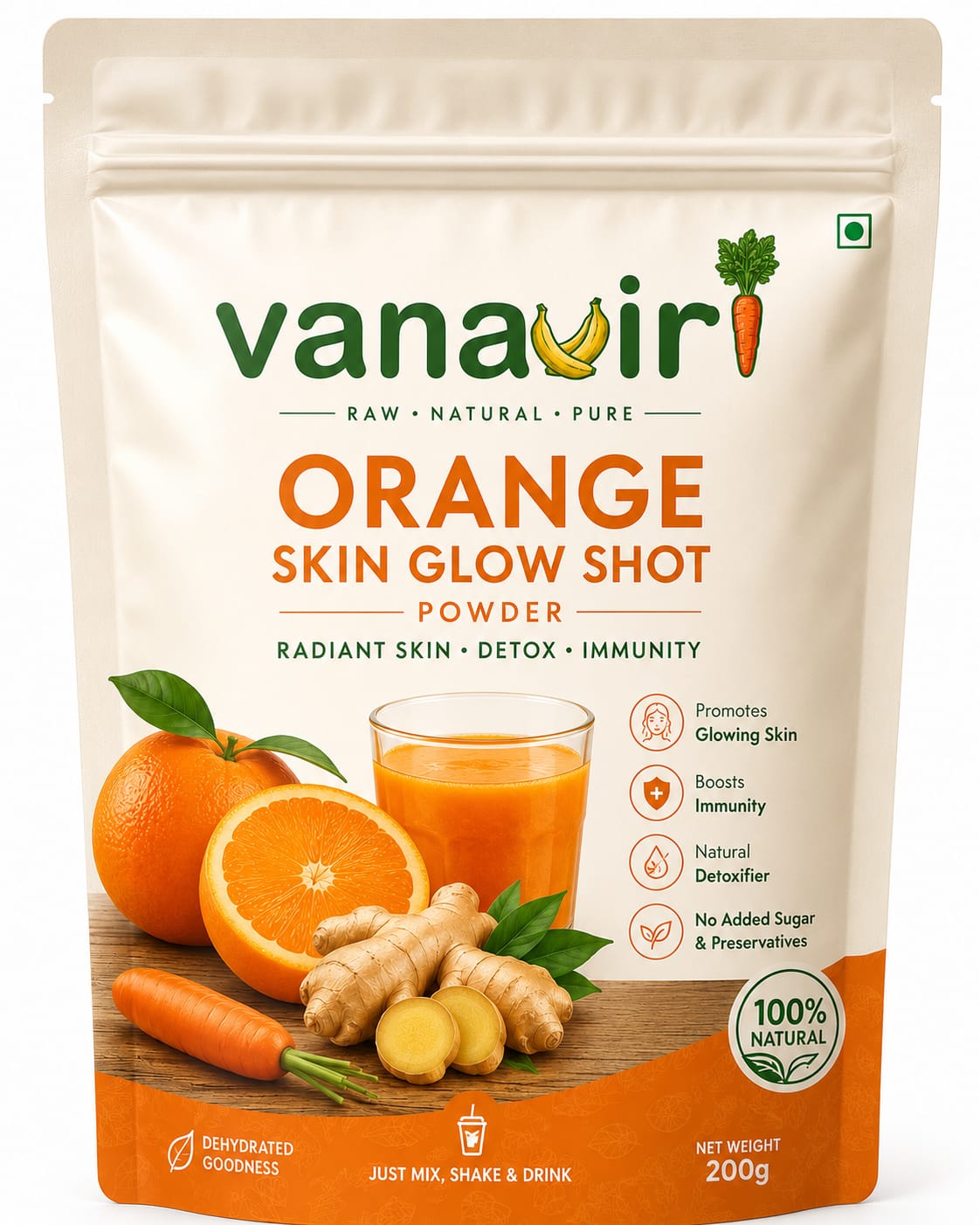Vanaviri Orange Skin Glow Shot